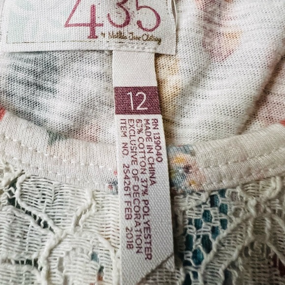 MATILDA JANE 365 GIRLS CASUAL SLEEVELESS DRESS WITH FEATHER PATTERN SIZE 12 - Picture 3 of 7